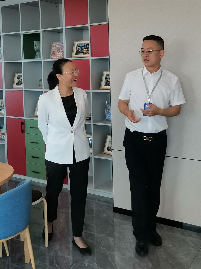 区辅导莅临领导，合作助力自贸港